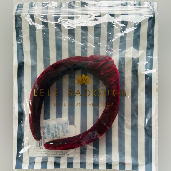 Lele Sadoughi Velvet headband - Picture 2 of 8